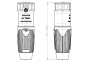 Preview: Neutrik NLT8MX-BAG Speakon 8pol Stecker, METALL, male, schwarz, (schwere Ausführung)