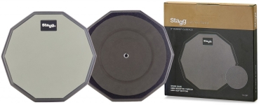 STAGG - 8" PRACTICE PAD,10-SIDED TYPE