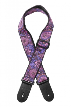 Stagg - WOVEN STRAP PAISLEY1 PINK