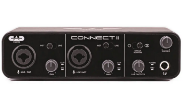CAD, Mixers and USB Interfaces, Connect II 2×2 USB Interface 24 Bit/96KHz