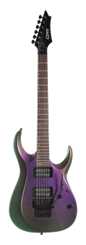 CORT E-Gitarre, X-300, Flip Purple