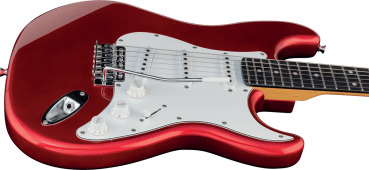 EKO - GEE S300RED Starter S300 - S300 Chrome Red, E-Gitarre, ST-Style