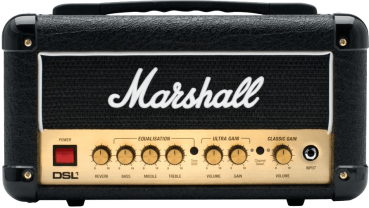 MARSHALL - MMA DSL1HEAD - NEW DSL Head 1W (0.1W), 2-kanalig, Fußschalter