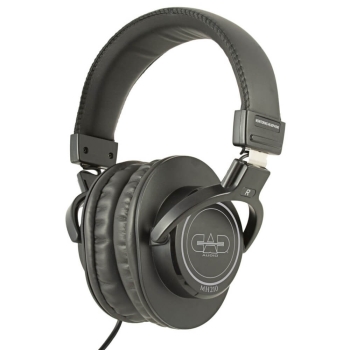CAD Audio MH210, Closed-back Studio Headphones – 40mm Drivers – Black
