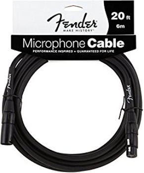 Fender Performance Microphone Cable 6,0m XLR