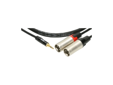 Klotz MiniLink Pro Y-Kabel mini klinke 3,5 mm - 2 x XLR male