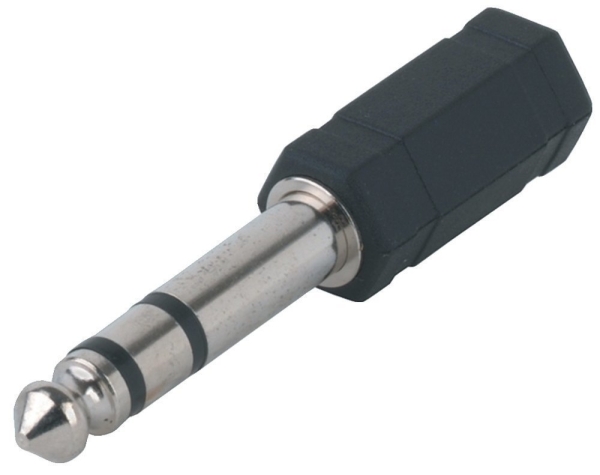 GEWA Adapter3,5 mm Klinkenbuchse stereo - 6,3 mm Stereoklinke