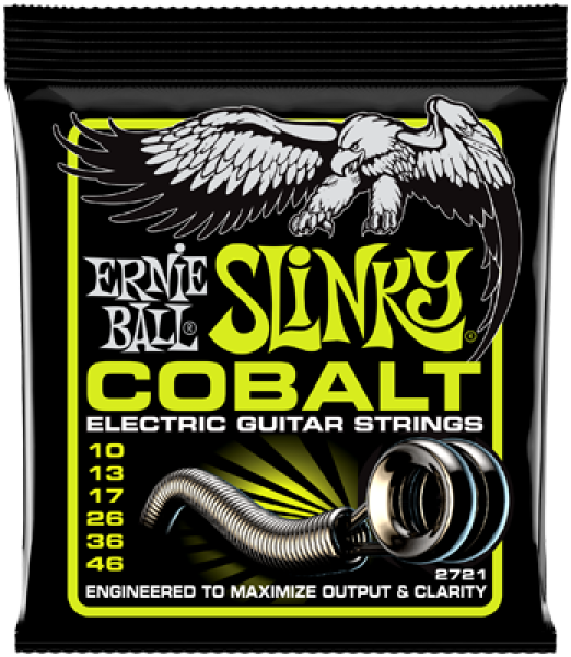 ERNIE BALL Saitensatz, Slinky Cobalt, Regular 10-46
