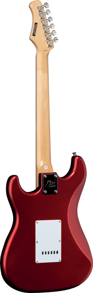 EKO - GEE S300RED Starter S300 - S300 Chrome Red, E-Gitarre, ST-Style