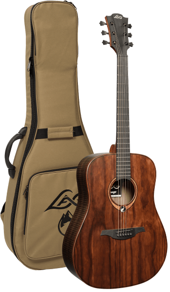 LÂG - GLA SAUVAGE-D Dreadnought w/ Gig Bag