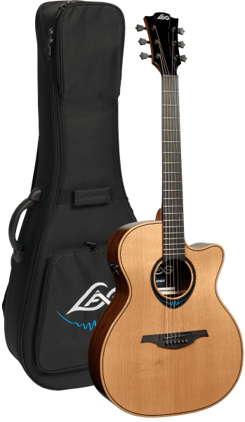 LÂG - GLH TBW2ACE Bluewave 2 Smart Guitar Auditorium Cutaway w/ Gig Bag