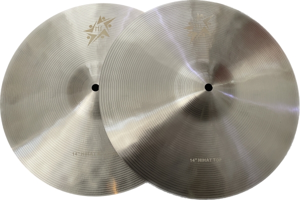 14" Hi-Hat Cymbals - B20 - ALPHA - Series *MS*