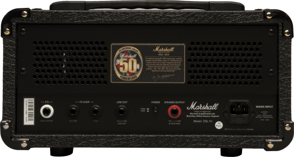 MARSHALL - MMA DSL1HEAD - NEW DSL Head 1W (0.1W), 2-kanalig, Fußschalter