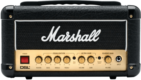 MARSHALL - MMA DSL1HEAD - NEW DSL Head 1W (0.1W), 2-kanalig, Fußschalter