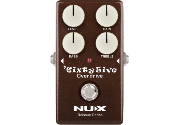 NUX - MNU SIXTYFIVE-OD Analoger Overdrive vom Typ Black Panel