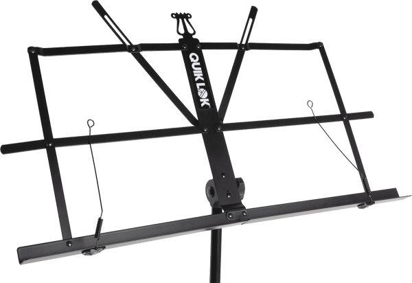 QUIKLOK - TQM MS335WB MS335WB Leichter Notenständer, schwarz + Nylonhülle