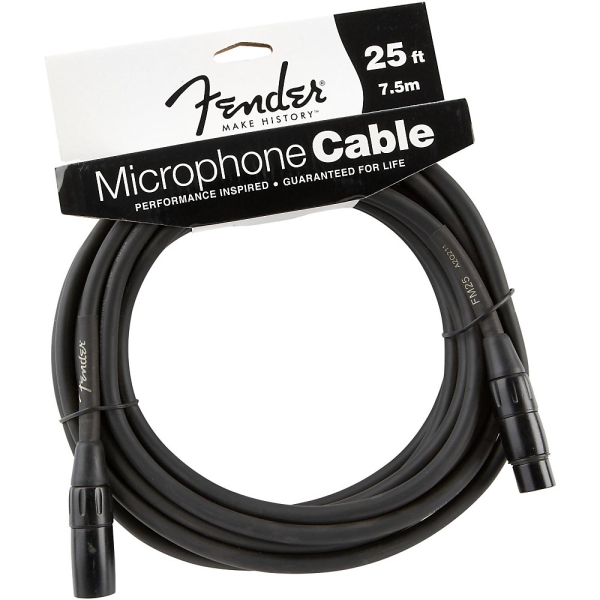 Fender Performance Microphone Cable 7,5m XLR