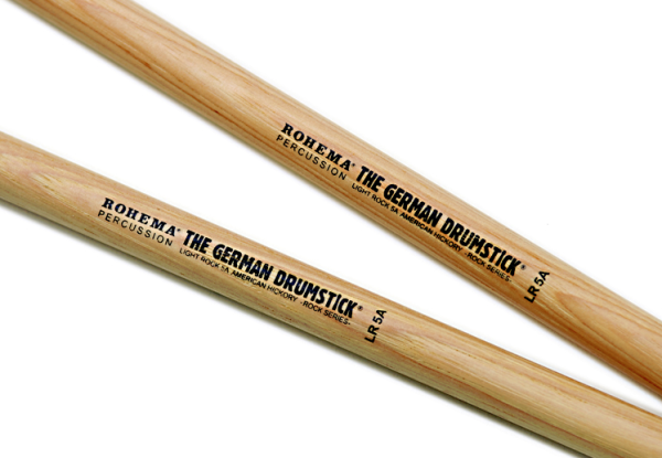 Rohema LR5A Hickory Natural Rock Series Drum Sticks