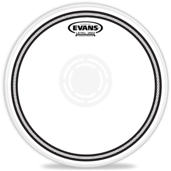 Evans 14" EC Edge Control Snare Schlagfell Reverse Dot